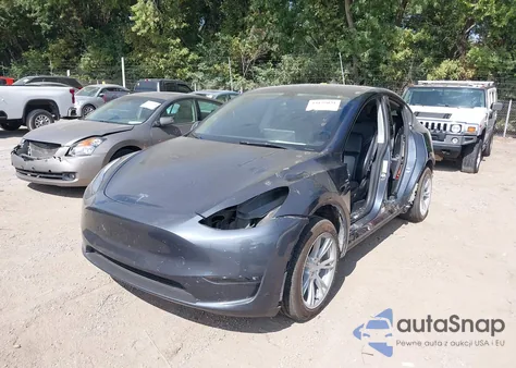 2022 Tesla Model Y Long Range Dual Motor All-Wheel Drive из США, поврежденный, VIN 7SAYGAEE2NF484192